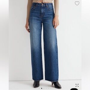Madewell Superwide-Leg Jeans Size 28, 100% Cotton Jeans